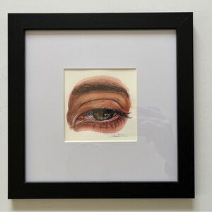 Original Watercolor Painting of a human eye by me (Shannon Perrie/Perrie…
